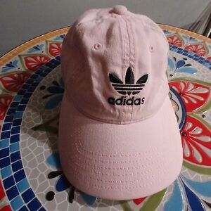 Adidas Light Pink Cap with Black Logo